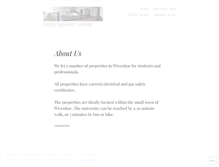 Tablet Screenshot of essexstudentletting.com